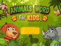 Lojë Animals Word for kids