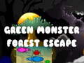 Lojë Green Monster Forest Escape