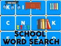 Lojë School Word Search