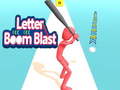 Lojë Letter Boom Blast