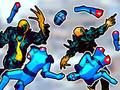 Lojë Hero 4 Slice Enemies