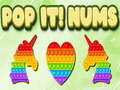 Lojë Pop It! Nums 
