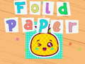 Lojë Fold Paper