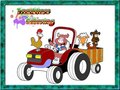 Lojë Tractor Coloring Pages