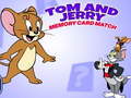 Lojë Tom and Jerry Memory Card Match