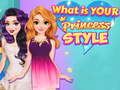 Lojë What Is Your Princess Style
