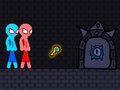 Lojë Red and Blue Stickman Rope