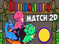 Lojë Match 2D Dinosaurs
