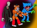 Lojë Monsters Attack Among Us Squad