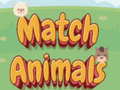 Lojë Match Animals