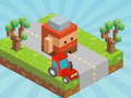 Lojë Jumps Blocks Road