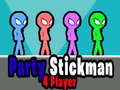 Lojë Party Stickman 4 Player