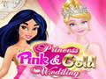 Lojë Princess Pink And Gold Wedding