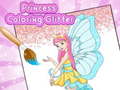 Lojë Princess Coloring Glitter