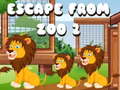 Lojë Escape From Zoo 2