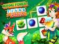 Lojë Magic Forest Tiles Puzzle