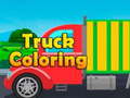 Lojë Truck Coloring