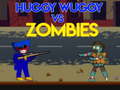 Lojë Huggy Wuggy vs Zombies