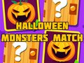 Lojë Halloween Monsters Match