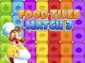 Lojë Food Tiles Match 3