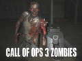 Lojë Call of Ops 3 Zombies