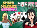 Lojë Spider Solitaire Manga Girls