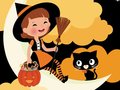 Lojë Little Witch Puzzle