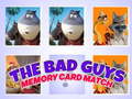 Lojë The Bad Guys Memory Card Match