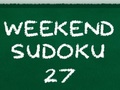 Lojë Weekend Sudoku 27