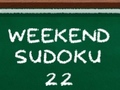 Lojë Weekend Sudoku 22 