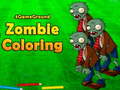 Lojë 4GameGround Zombie Coloring