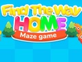 Lojë Find The Way Home Maze Game