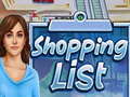 Lojë Shopping List 