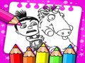 Lojë Despicable Me Printable Coloring Book