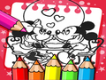 Lojë Mickey Mouse Coloring Book