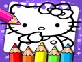 Lojë Hello Kitty Coloring Book 