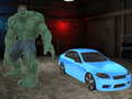 Lojë Chained Cars against Ramp hulk game