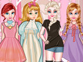 Lojë Princess Paper Doll Style