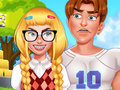 Lojë Love Story: From Geek To Popular Girl