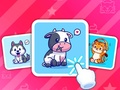 Lojë Cute Animal Cards