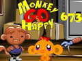 Lojë Monkey Go Happy Stage 673