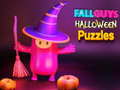 Lojë Fall Guys Halloween Puzzle