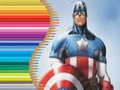 Lojë Coloring Book for Captain America