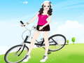 Lojë Bicycle Girl Dressup