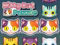 Lojë Kitty Cat Puzzle