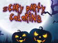 Lojë Scary Party Coloring