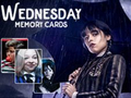 Lojë Wednesday Memory Cards