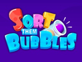 Lojë Sort Them Bubbles