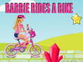 Lojë BARBIE RIDES A BIKE