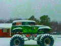 Lojë Winter Monster Truck Puzzles